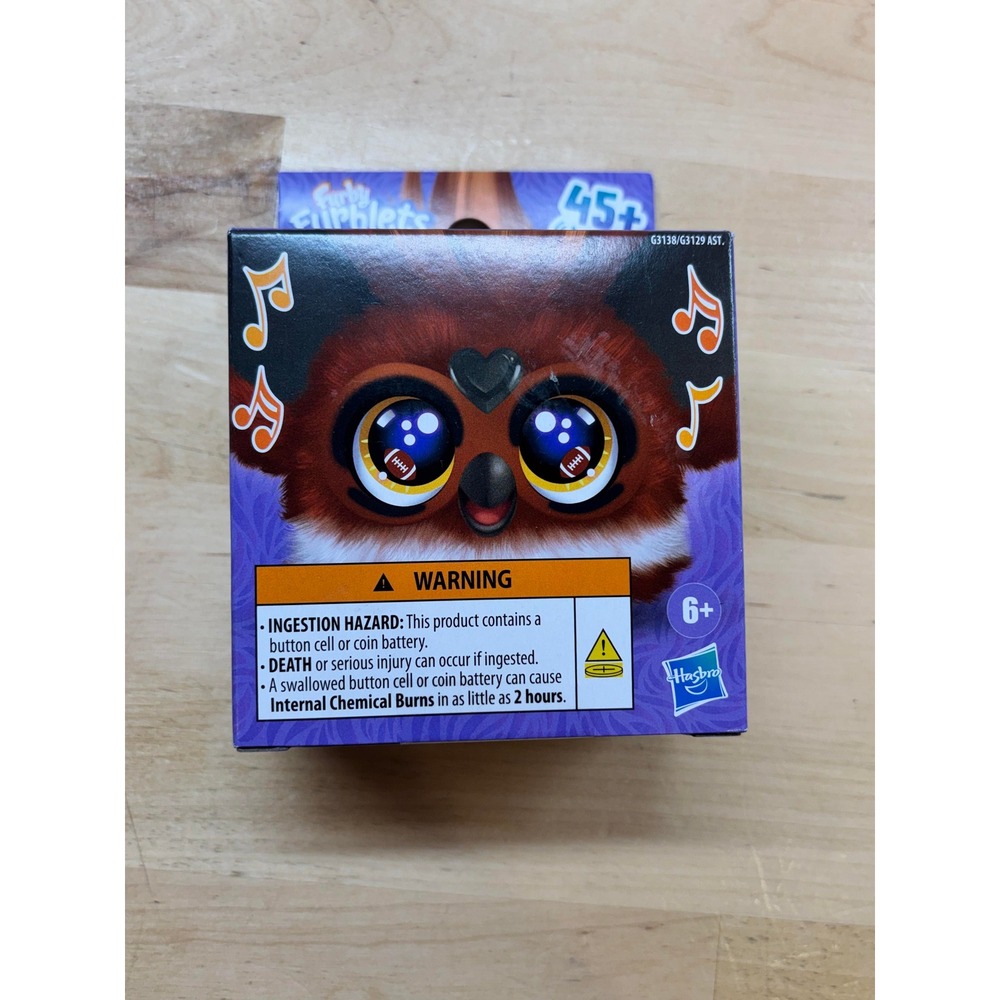 Hasbro Furby Furblets Foo-Tee Mini Plush Football Toy‎